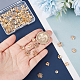 Beebeecraft 1 Box 100Pcs 5 Style Flower Bead Caps 14K Gold Plated Brass&Alloy Spacer Bead Caps Flower Bead End Cap for Bracelet Necklace Jewelry Making FIND-BBC0004-43-3