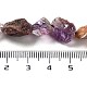 Необработанные грубые нити натуральных фиолетовых кварцевых бусин из лодолита G-P528-B06-02-4
