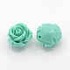 Synthetic Coral 3D Flower Rose Beads CORA-A006-8mm-033-1