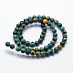 Synthetic Malachite Beads Strands G-A186-A-03-2