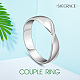 Shegrace 925 anello in argento sterling placcato rodio JR733A-03-3