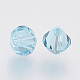 Perles d'imitation cristal autrichien SWAR-F022-6x6mm-202-2