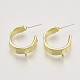 Accessoires de clous d'oreilles en alliage X-PALLOY-S121-243-2