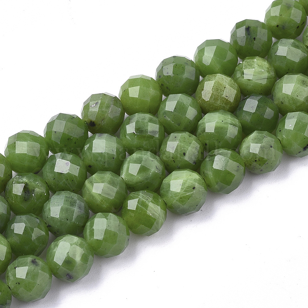 Wholesale Natural Canadian Jade Beads Strands - Pandahall.com