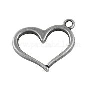 Ideas for Valentines Gifts for Him Alloy Pendants PALLOY-A19003-AS-LF