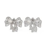 Серьги-гвоздики из нержавеющей стали 304 EJEW-P258-42P