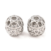 Латунные микропаве из прозрачного кубического циркония KK-S389-15P
