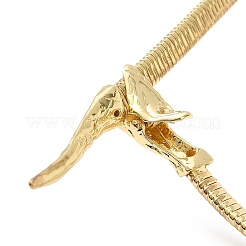Ceinture à chaîne serpent en alliage&nbsp;NJEW-Q391-03G
