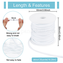 Cordons en polyester ronds de 20 mètre&nbsp;OCOR-BC0005-95B