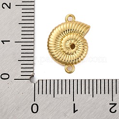 Gestellplattierung Messing Muschelform Verbindungsstück Charms&nbsp;LS-KK-Z070-14G