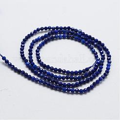 Natürliche Lapislazuli Perlenstränge&nbsp;G-G663-48-4mm
