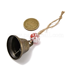 Ornamenti appesi a forma di campana di ferro di Halloween&nbsp;HJEW-JM02441