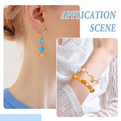 3 Sets 3 Stile DIY Bunte Malerei Perlen & Legierung Anhänger & Link & Perlenkappen Schmuck Zubehörse Kits&nbsp;DIY-TA0011-60