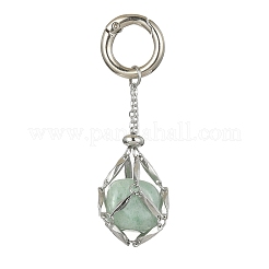 Llaveros de bolsa de acero inoxidable 304&nbsp;HJEW-JM01301-02