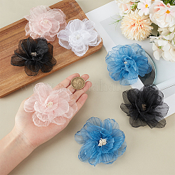 8 Stück Schuhschnallenclips aus Eisen in 4 Farben&nbsp;HJEW-ME00034