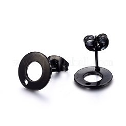 Accesorios para pendientes de acero inoxidable 304&nbsp;STAS-H472-01B