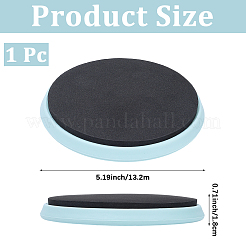Disque tournant en nylon avec plastique pour danseuse&nbsp;AJEW-WH20054-121F