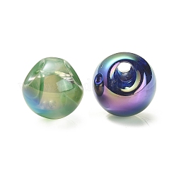 UV-Beschichtung regenbogenschillernde Acrylperlen&nbsp;OACR-P015-05A