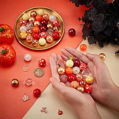 Kit fai da te per la creazione di gioielli per il Giorno del Ringraziamento&nbsp;DIY-PH0013-94