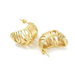 Boucles d'oreilles à tige en forme de larme en acier inoxydable 304 avec placage sous vide PVD pour femmes&nbsp;EJEW-G401-08G