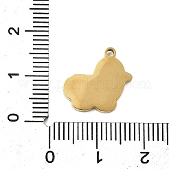 304 Edelstahl-Emaille-Anhänger&nbsp;STAS-I336-08G