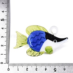 Colgantes hechos a mano de lampwork grandes&nbsp;LAMP-N034-22