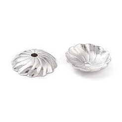 Cappucci di perline apetalo in ottone&nbsp;KK-K253-23P