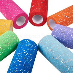 Rubans de maille déco à paillettes scintillantes&nbsp;OCOR-BC0008-49