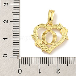 Ciondoli cuore in ottone&nbsp;KK-I714-04G-O