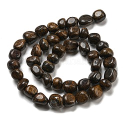 Natur Bronzit Perlen Stränge&nbsp;G-D081-A11-01