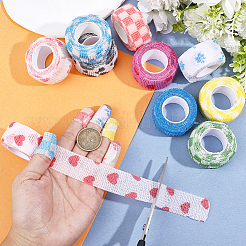 10 Rolle 10 Farben multifunktionale Vliesstoffbinde&nbsp;DIY-HY0003-52