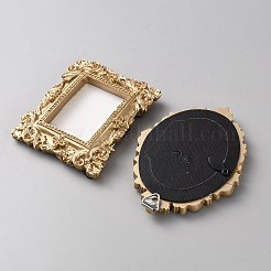 5 Stück Retro-Bilderrahmen-Set zum Aufhängen aus Kunstharz&nbsp;DIY-WH0899-297A
