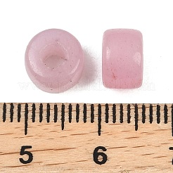 Gefärbt natürliche weiße Jade Perlen&nbsp;G-G003-A06-09