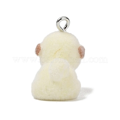 Pendenti in resina opaca con tema animale&nbsp;RESI-H042-01P-15