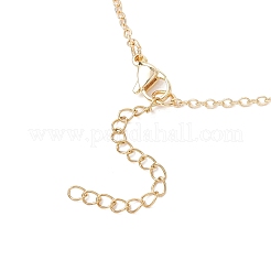 7 ciondolo a forma di freccia con perline rotonde sfaccettate in pietra mista naturale chakra&nbsp;NJEW-TA00206