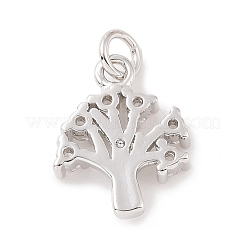 Ottone micro spianare pendenti zirconi&nbsp;KK-C012-07P