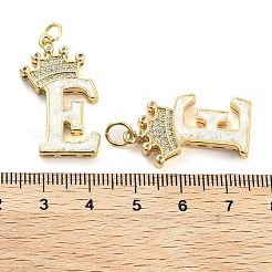 Messing micro pave klare zirkonia anhänger&nbsp;KK-G498-01E-02