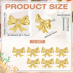 Maniglie per cassetti in lega di zinco e ferro&nbsp;FIND-WH0173-546A