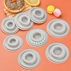 8 Stück 8 Größen PE und beflockte Perlen-Designtafeln&nbsp;ODIS-YW0001-01