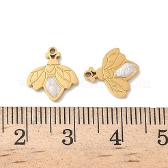 304 Edelstahl-Emaille-Anhänger&nbsp;STAS-I351-18G-01