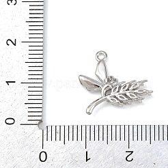 Pendentifs en laiton zircon cubique transparent&nbsp;KK-G545-04P