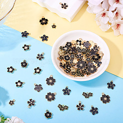 Encantos de esmalte de aleación 100pcs 10 estilos&nbsp;ENAM-TA0003-01