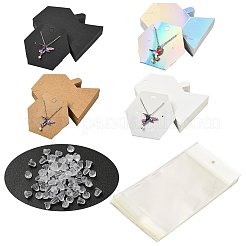40 Stück Schmuck-Displaykarten aus Papier&nbsp;CDIS-FS0001-32D