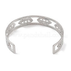 Bracelets manchette ouverts&nbsp;BJEW-U006-03P-01