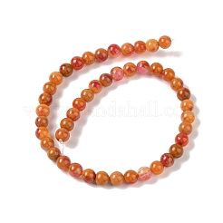 Chapelets de perles d'agate naturelle&nbsp;G-C116-B01-03