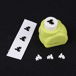 Zufällige einfarbige oder zufällig gemischte Mini-Kunststoff-Bastelpapier-Stanzsets für Scrapbooking und Papierhandwerk&nbsp;LS-AJEW-L051-17