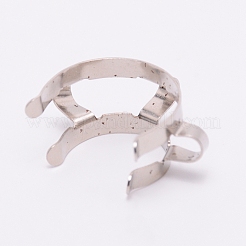 Clips de acero al carbono&nbsp;AJEW-WH0018-84P-01