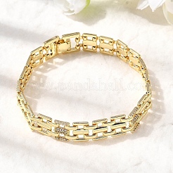 Panther-Kettenarmbänder aus Messing für Männer und Frauen&nbsp;BJEW-H630-01G