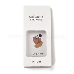Versiegelungsaufkleber aus beschichtetem Papier&nbsp;DIY-F085-02B