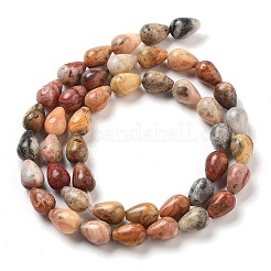 Fili di perline agata pazzesco naturale&nbsp;G-B106-A14-02